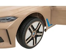 Elektrinė mašina vaikams BMW I4 aukso spalvos