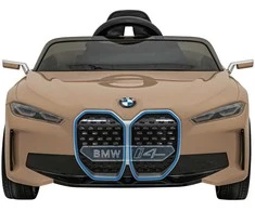 Elektrinė mašina vaikams BMW I4 aukso spalvos