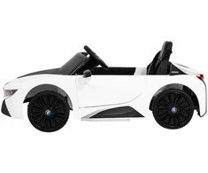 Ramiz Elektrinė mašina vaikams BMW I8 LIFT baltos spalvos