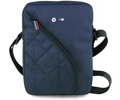 BMW Nylon Pockets &amp; Metal Logo 10" Planšetė Bag - Navy Mėlyna