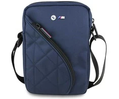 BMW Nylon Pockets &amp; Metal Logo 8" Planšetė Bag - Navy Mėlyna