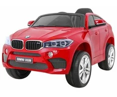 Ramiz Elektromobilis BMW X6M, lakuotas raudonas