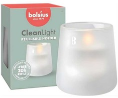 Bolsius CleanLight Scented Candle Starter Kit 0% fragrance