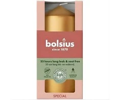 Bolsius Cylinder Candle 120x58mm Gold