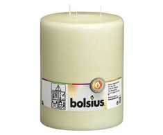 Bolsius Mamoth Cylinder Candle 200x150mm rusvai gelsvas