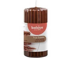 Bolsius koloninė žvakė BOLSIUS True Scents 33H 12CM 3 vnt.. AGARO MEDIS