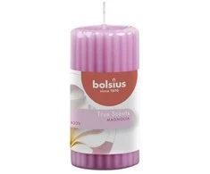 Bolsius koloninė žvakė „Bolsius True Scents“ 33 colių 12 cm, 3 vnt.. Magnolija