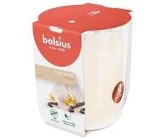 Žvakė, aromatinė Bolsius Smooth Vanilla, 25 h, Gelsva