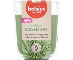 Bolsius True Scents Scented Candle 80x73mm Rosemary