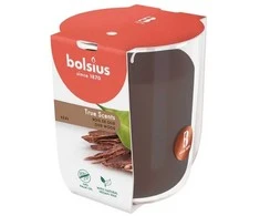Žvakė, aromatinė Bolsius Calming Oudh, 25 h, Ruda