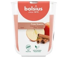 Bolsius True Scents Scented Candle 80x73mm Apple Cinnamon