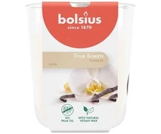 Žvakė, aromatinė Bolsius Smooth Vanilla, 25 h, Gelsva