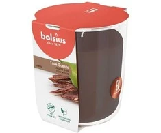 Žvakė, aromatinė Bolsius Calming Oudh, 45 h, Ruda