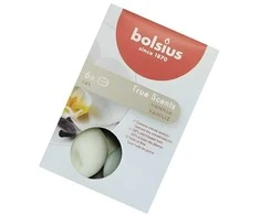 Bolsius BOLSIUS True Scents 4H kvapiosios žvakutės arbatinėms, 60 vnt. Vanilės skonio