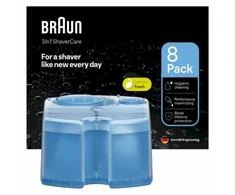 Braun 3in1 ShaverCare SmartCare Center Refill Cartridges 8 Pack Lemon