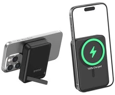 Mcdodo BWOO Power bank magnetyczny 20W 10000 mAh juoda