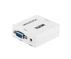 Cabletech Signalo keitiklio VGA lizdas - HDMI lizdas