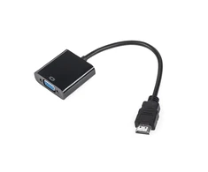 Cabletech Adapterio jungtis HDMI kištukas - VGA + AUDIO lizdas