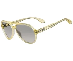 Calvin Klein, Calvin Klein, Sunglasses, 4191S/57, Pale Geltona, For Men