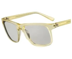 Calvin Klein, Calvin Klein, Sunglasses, 4195S/57, Pale Geltona, For Men