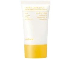 CELIMAX poras ir tamsias dėmes skaistinantis apsauginis kremas nuo saulės, 50 ml