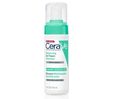 CeraVe Balancing Air Foam Valiklis valomosios veido putos, 148 ml