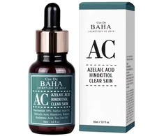 [COS DE BAHA] Serumas nuo spuogų su azelaino rūgštimi ir hinokitioliu Cos De Baha Azelaic Acid Hinokitiol Clear Skin (AC), 30 ml
