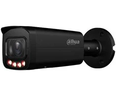 Dahua Technology Co IP kamera HFW2449T-ZAS-IL. 4MP FULL-COLOR. IR+LED pašvietimas iki 60m, 2.7 mm–13.5 mm, PoE, SMD