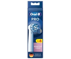 Końcówka Oral-B Oral-B Dantų šepetėlis galvutės Pro Jautrus Clean 6 pcs.