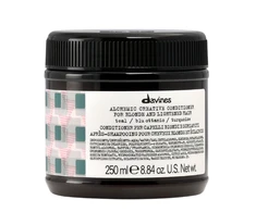 Davines Alchemic plaukų spalvos kondicionierius „Teal Mėlyna“ sustiprina spalvos ryškumą, 250 ml