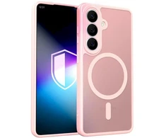 Dėklas 3MK Misty MagCase do Samsung Galaxy S26 rožinė