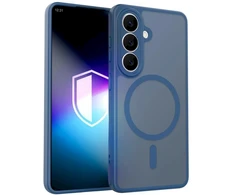 Dėklas 3MK Misty MagCase do Samsung Galaxy S26 mėlyna