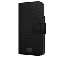 Black Rock „Juodas Rock Juodas Rock 2 in 1“ piniginės tipo nuimamas galinis dėklas Apple iPhone 13 Pro telefonui