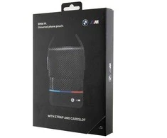 Krepšys BMW Carbon Tricolor Line (BMOWBPUCARTCBK) juodos spalvos