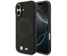 BMW M FW Metal Logo MagSafe dėklas skirtas Apple iPhone 17 Juodas
