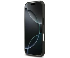 BMW M FW Metal Logo MagSafe dėklas skirtas Apple iPhone 17 Pro Juodas