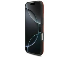 BMW M FW Metal Logo MagSafe dėklas skirtas Apple iPhone 17 Raudona