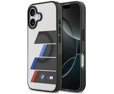BMW M IML Metal Mygtukai Tricolor Lines MagSafe dėklas skirtas Apple iPhone 17 Anthracite