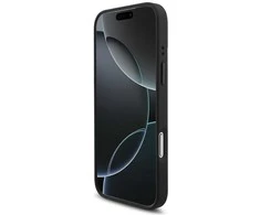 BMW M Tricolor Perforated Pattern MagSafe dėklas skirtas Apple iPhone 17 Pro Max Juodas
