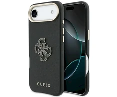 GUESS dėklas IPHONE 17 Air GUHCP17M5PS4RGGK (PU FW Resin Logo) juodas