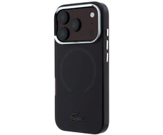 Dėklas Lacoste IML Šerkšno efektas MagSafe, skirtas iPhone 18 Pro / 17 Pro / bordinė spalva