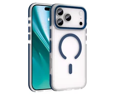 Dėklas Telforceone Etteri Icy Mag case for iPhone 17 Pro Max mėlynas