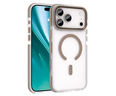 Telforceone Etteri Icy Mag dėklas iPhone 17 Pro Max auksinis