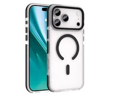 Dėklas Telforceone Etteri Icy Mag case for iPhone 17 Pro Max juodas