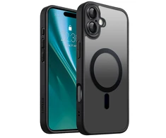 Dėklas Telforceone Etteri Matt Mag case for Samsung Galaxy S25 juodas