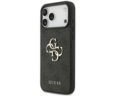 Dėklas Guess 4G Big Logo skirtas iPhone 17 Pro Max juodos spalvos