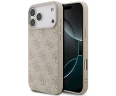 Dėklas Guess 4G Classic skirtas iPhone 18 Pro Max / iPhone 17 Pro Max rožinis