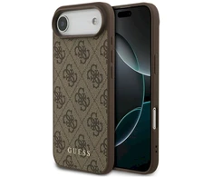Guess 4G Classic dėklas skirtas Apple iPhone 17 Air rudos spalvos