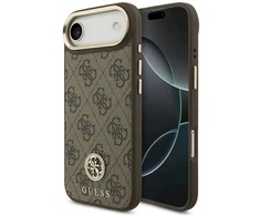 „Guess 4G Strass Logo MagSafe“ dėklas, skirtas „iPhone Air“ – rudas