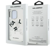 Dėklas Karl Lagerfeld IML Sketched Graphic skirtas Apple iPhone 16 Pro skaidrus
